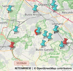 Mappa Via Domenico da Inveruno, 20036 Dairago MI, Italia (4.505)