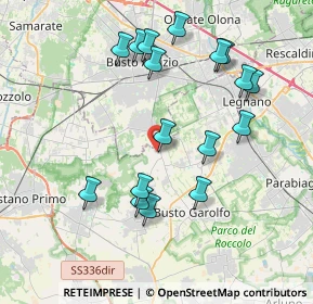 Mappa Via Domenico da Inveruno, 20036 Dairago MI, Italia (3.92647)