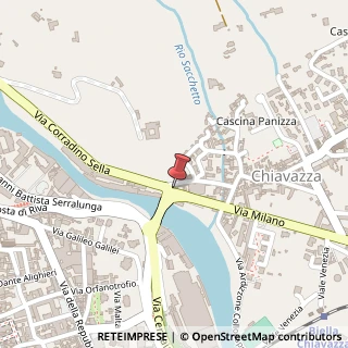 Mappa Via Milano, 7, 13900 Biella, Biella (Piemonte)