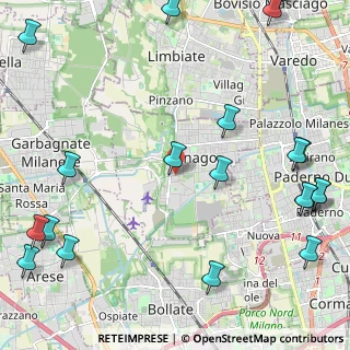 Mappa Piazza Carlo Marx, 20030 Senago MI, Italia (3.24)