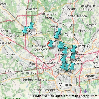 Mappa Piazza Carlo Marx, 20030 Senago MI, Italia (6.71933)