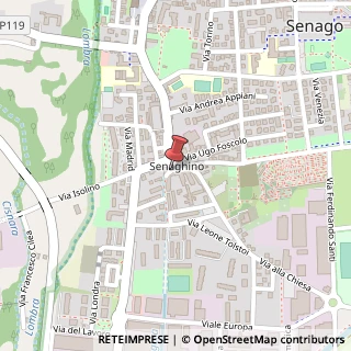Mappa Piazza Carlo Marx, 23, 20030 Senago, Milano (Lombardia)