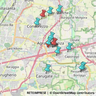 Mappa Via Roma, 20864 Agrate Brianza MB, Italia (1.78214)
