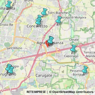 Mappa Via Roma, 20864 Agrate Brianza MB, Italia (2.82)