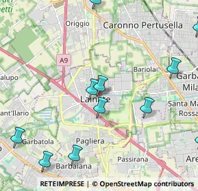 Mappa Via Pompeo Litta, 20045 Lainate MI, Italia (2.64909)