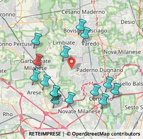 Mappa Senago, 20030 Senago MI, Italia (4.082)