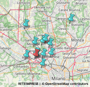 Mappa Senago, 20030 Senago MI, Italia (5.65769)