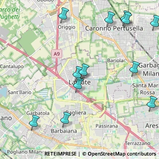 Mappa Largo delle Scuderie, 20045 Lainate MI, Italia (2.75167)