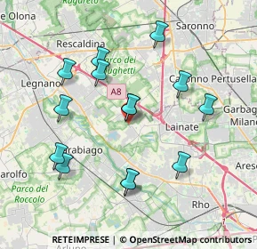 Mappa Via Risorgimento, 20014 Nerviano MI, Italia (3.72857)