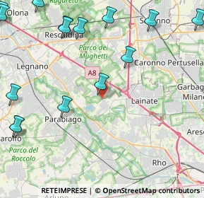 Mappa Via Risorgimento, 20014 Nerviano MI, Italia (6.3525)