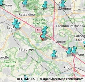 Mappa Via Risorgimento, 20014 Nerviano MI, Italia (5.61615)