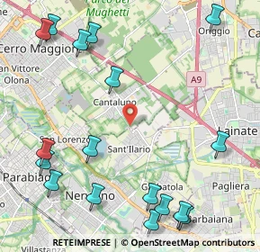 Mappa Via Risorgimento, 20014 Nerviano MI, Italia (2.89765)