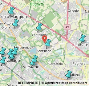 Mappa Via Risorgimento, 20014 Nerviano MI, Italia (2.94214)