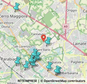 Mappa Via Risorgimento, 20014 Nerviano MI, Italia (2.505)