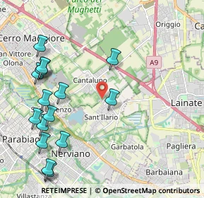 Mappa Via Risorgimento, 20014 Nerviano MI, Italia (2.5075)