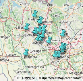 Mappa Via Risorgimento, 20014 Nerviano MI, Italia (11.3445)