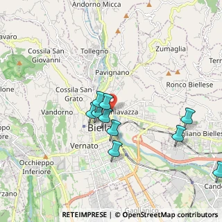 Mappa Via Corradino Sella, 13900 Biella BI, Italia (2.01091)