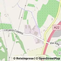 Mapa Rivoli Veronese
