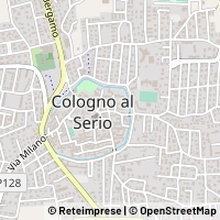 Kaart Cologno al Serio