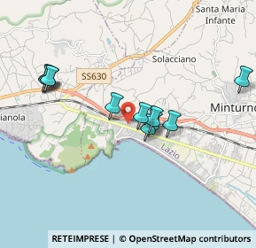 Mappa Via Olivella, 04028 Minturno LT, Italia (1.82182)
