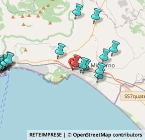 Mappa Via Olivella, 04028 Minturno LT, Italia (5.6455)