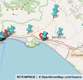 Mappa Via Olivella, 04028 Minturno LT, Italia (5.83556)