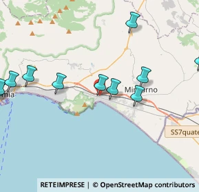 Mappa Via Olivella, 04028 Minturno LT, Italia (5.14909)