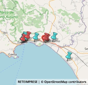 Mappa Via Olivella, 04028 Minturno LT, Italia (6.06727)