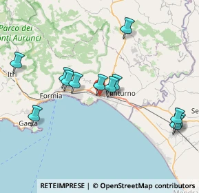 Mappa Via Olivella, 04028 Minturno LT, Italia (8.31)