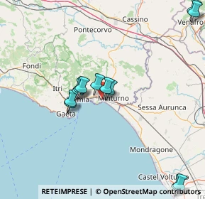 Mappa Via Olivella, 04028 Minturno LT, Italia (21.64786)
