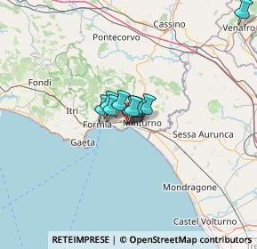 Mappa Via Olivella, 04028 Minturno LT, Italia (28.71353)