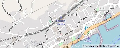 Mappa Formia