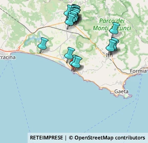 Mappa Via Municipio, 04029 Sperlonga LT, Italia (8.928)
