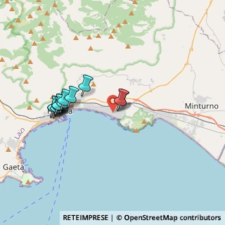 Mappa Via Santo Janni Pescinola, 04023 Formia LT, Italia (3.72917)