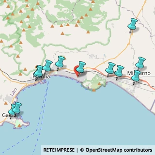 Mappa Via Santo Janni Pescinola, 04023 Formia LT, Italia (5.39917)