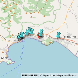 Mappa Via Santo Janni Pescinola, 04023 Formia LT, Italia (3.29091)