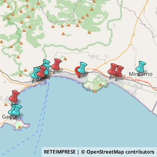 Mappa Via Santo Janni Pescinola, 04023 Formia LT, Italia (5.19)