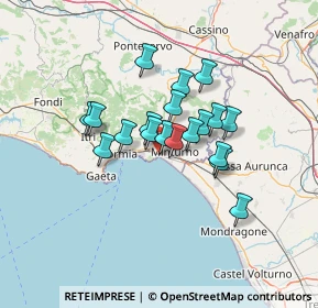 Mappa Traversa Conte, 04028 Minturno LT, Italia (10.32895)