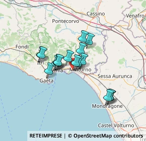 Mappa Traversa Conte, 04028 Minturno LT, Italia (10.63294)