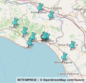 Mappa Traversa Conte, 04028 Minturno LT, Italia (13.57727)
