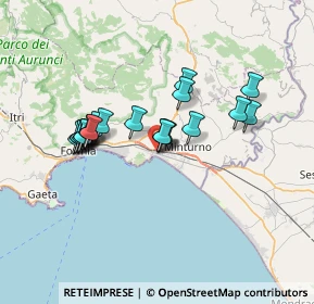 Mappa Traversa Conte, 04028 Minturno LT, Italia (6.295)