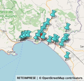 Mappa Traversa Conte, 04028 Minturno LT, Italia (6.2275)