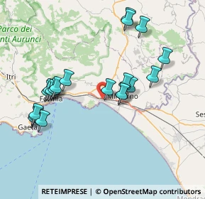Mappa Traversa Conte, 04028 Minturno LT, Italia (8.2455)