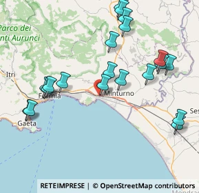 Mappa Traversa Conte, 04028 Minturno LT, Italia (9.502)