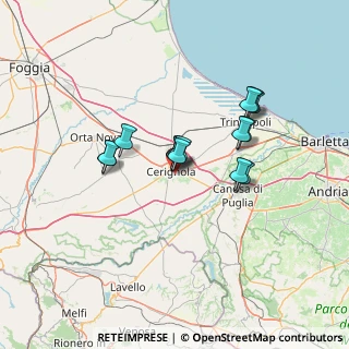 Mappa Via dei Salici, 71042 Cerignola FG, Italia (11.20214)
