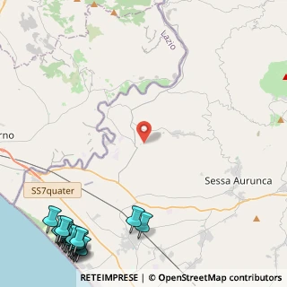 Mappa Via Castagna, 81037 Sessa Aurunca CE, Italia (8.36)
