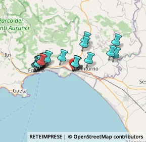 Mappa Traversa Conte, 04026 Minturno LT, Italia (6.3135)
