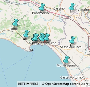 Mappa Traversa Conte, 04026 Minturno LT, Italia (13.89)