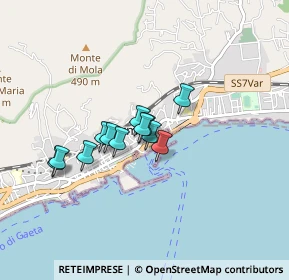 Mappa Largo Paone, 04023 Formia LT, Italia (0.59417)