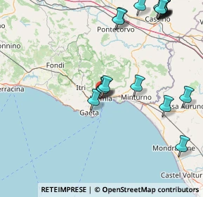 Mappa Largo Paone, 04023 Formia LT, Italia (22.44737)